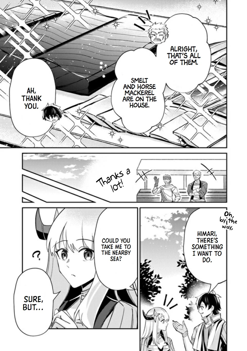 The Cheat Vegetable Garden of a Reincarnated Company Salaryman Chapter 6 page 26 - Chapter 6: Squid Chop