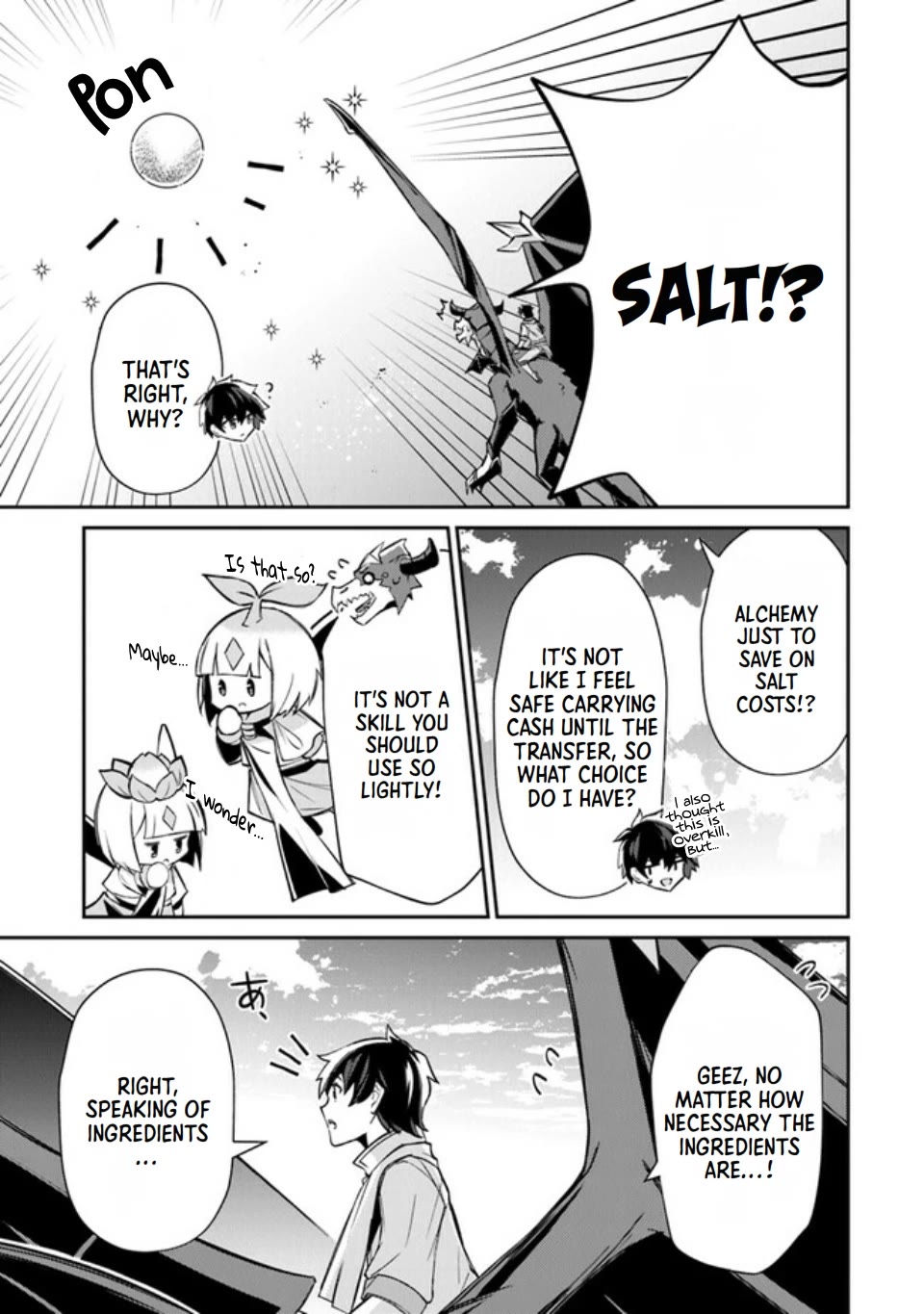 The Cheat Vegetable Garden of a Reincarnated Company Salaryman Chapter 6 page 30 - Chapter 6: Squid Chop