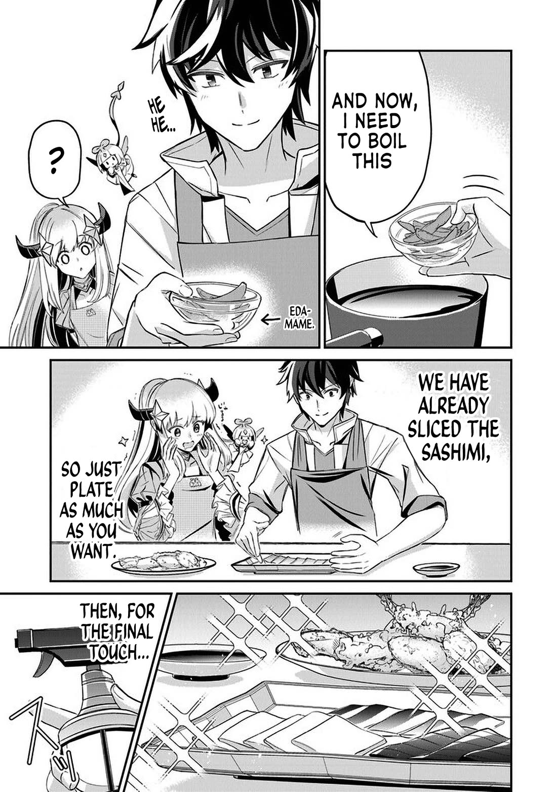 The Cheat Vegetable Garden of a Reincarnated Company Salaryman Chapter 8 page 13 - Chapter 8: Blissful Evening Drink