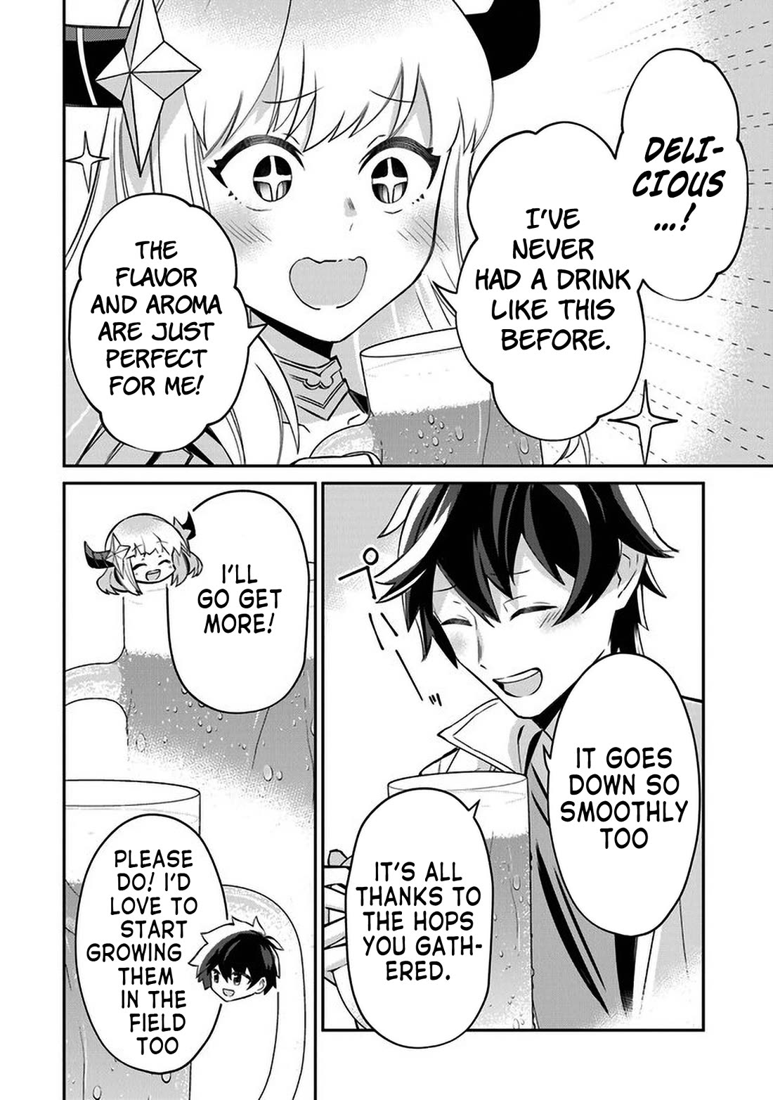 The Cheat Vegetable Garden of a Reincarnated Company Salaryman Chapter 8 page 20 - Chapter 8: Blissful Evening Drink