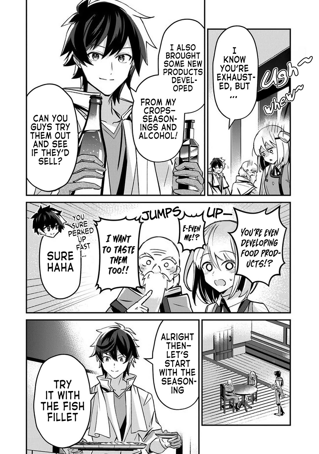 The Cheat Vegetable Garden of a Reincarnated Company Salaryman Chapter 9 page 10 - Chapter 9: New Product Development