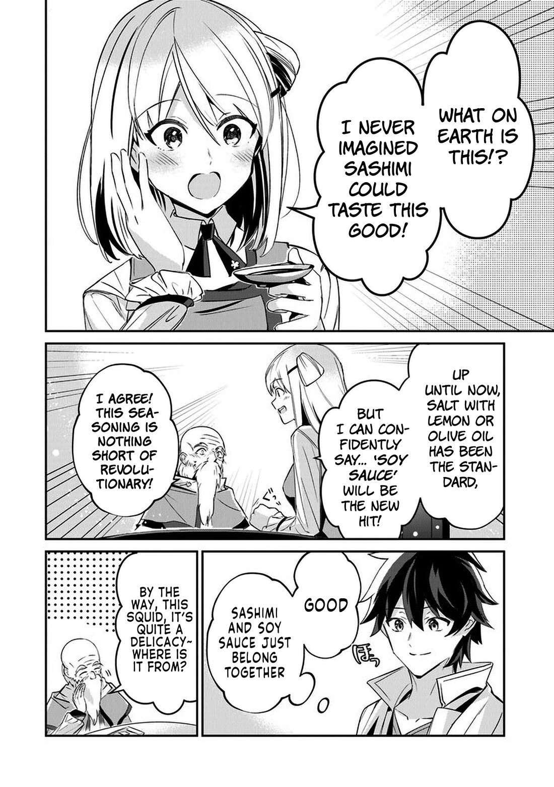 The Cheat Vegetable Garden of a Reincarnated Company Salaryman Chapter 9 page 12 - Chapter 9: New Product Development