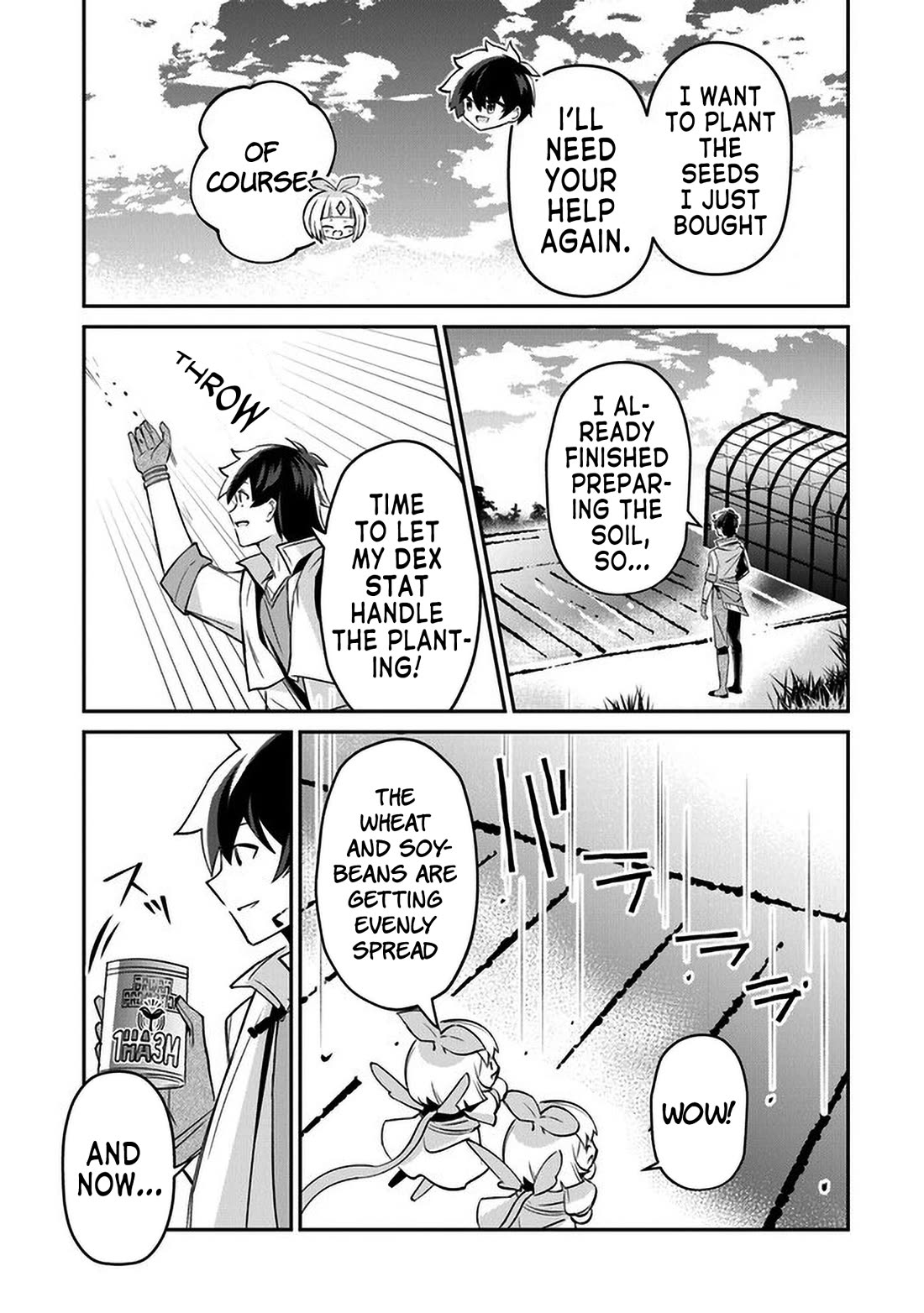 The Cheat Vegetable Garden of a Reincarnated Company Salaryman Chapter 9 page 19 - Chapter 9: New Product Development