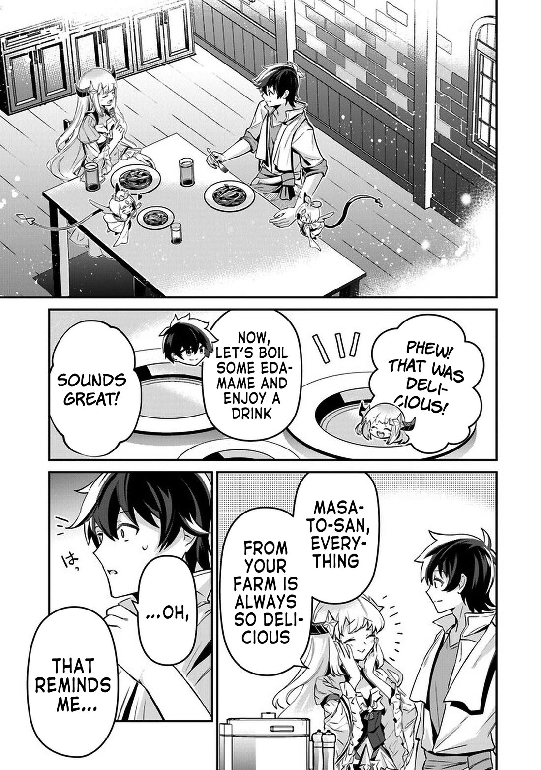 The Cheat Vegetable Garden of a Reincarnated Company Salaryman Chapter 9 page 31 - Chapter 9: New Product Development