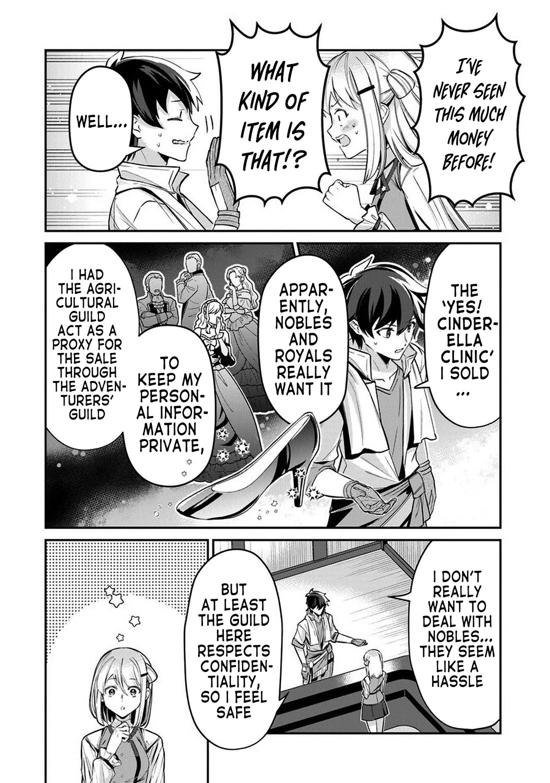 The Cheat Vegetable Garden of a Reincarnated Company Salaryman Chapter 9 page 6 - Chapter 9: New Product Development