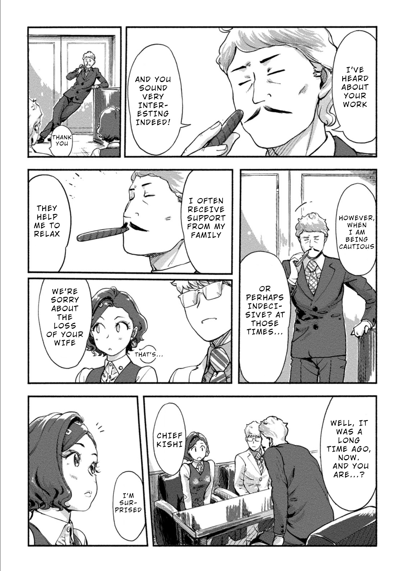 The Chief Kishi Mieko Chapter 18 page 11 - Chapter 18: [task18] The Wife