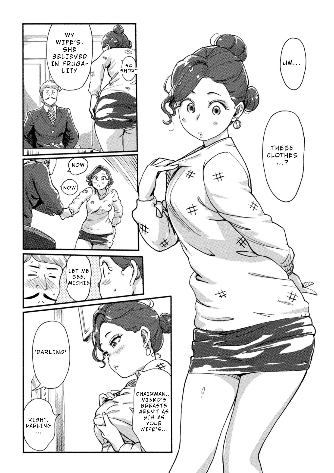 The Chief Kishi Mieko Chapter 18 page 13 - Chapter 18: [task18] The Wife
