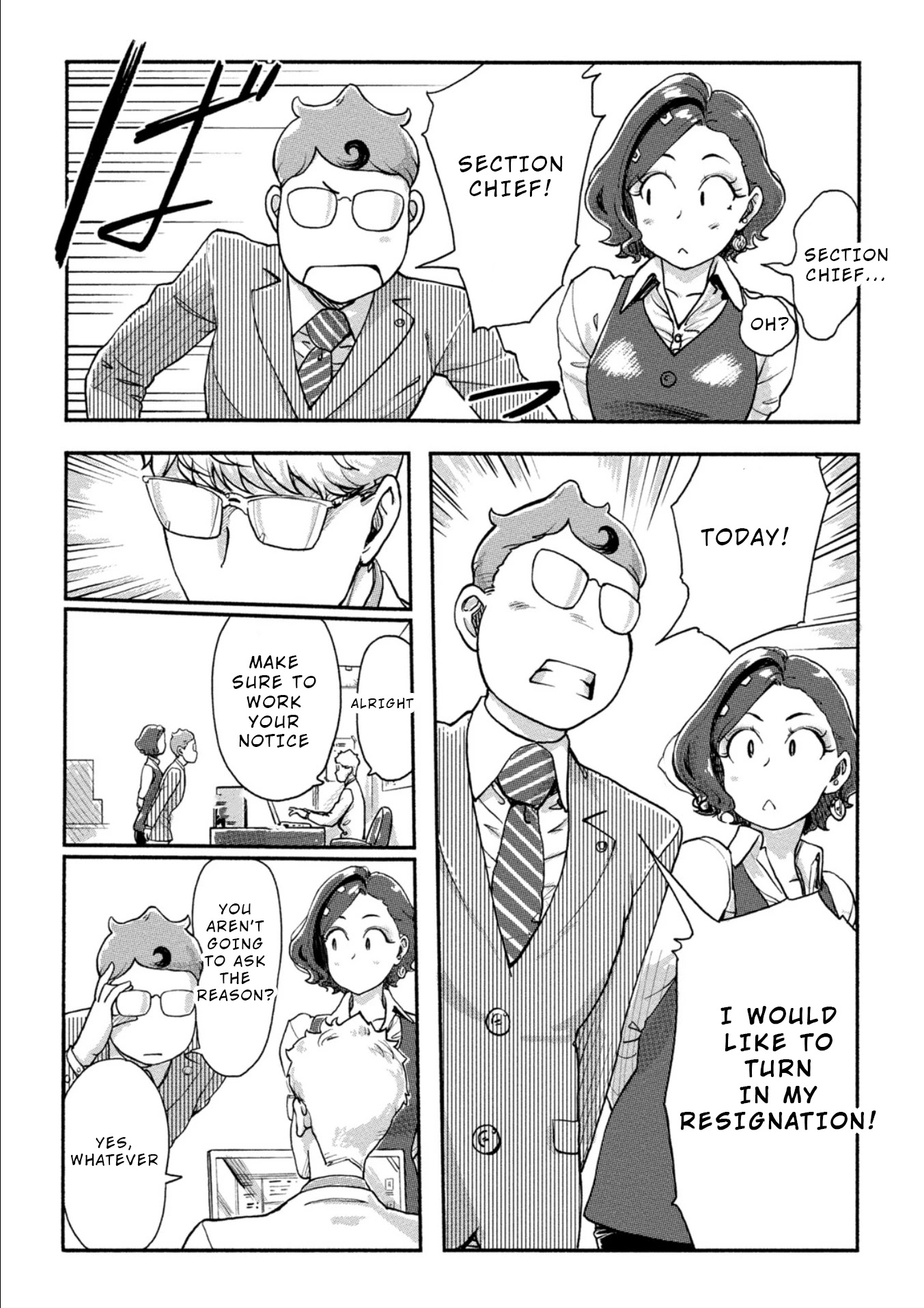 The Chief Kishi Mieko Chapter 18 page 2 - Chapter 18: [task18] The Wife