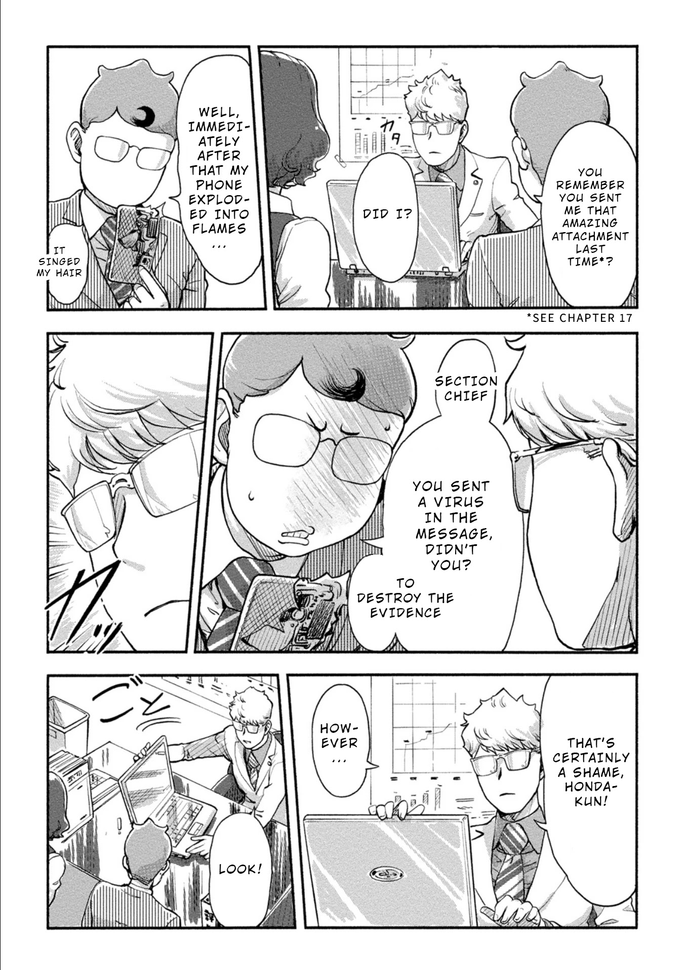 The Chief Kishi Mieko Chapter 18 page 3 - Chapter 18: [task18] The Wife