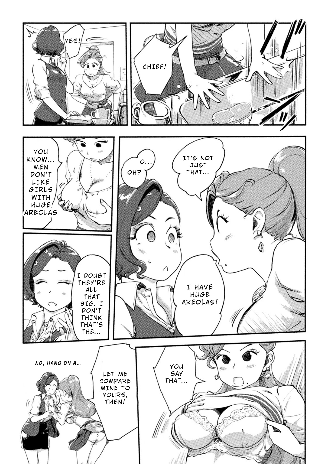 The Chief Kishi Mieko Chapter 19 page 13 - Chapter 19: [task19] Can’t See the Wood for the Trees