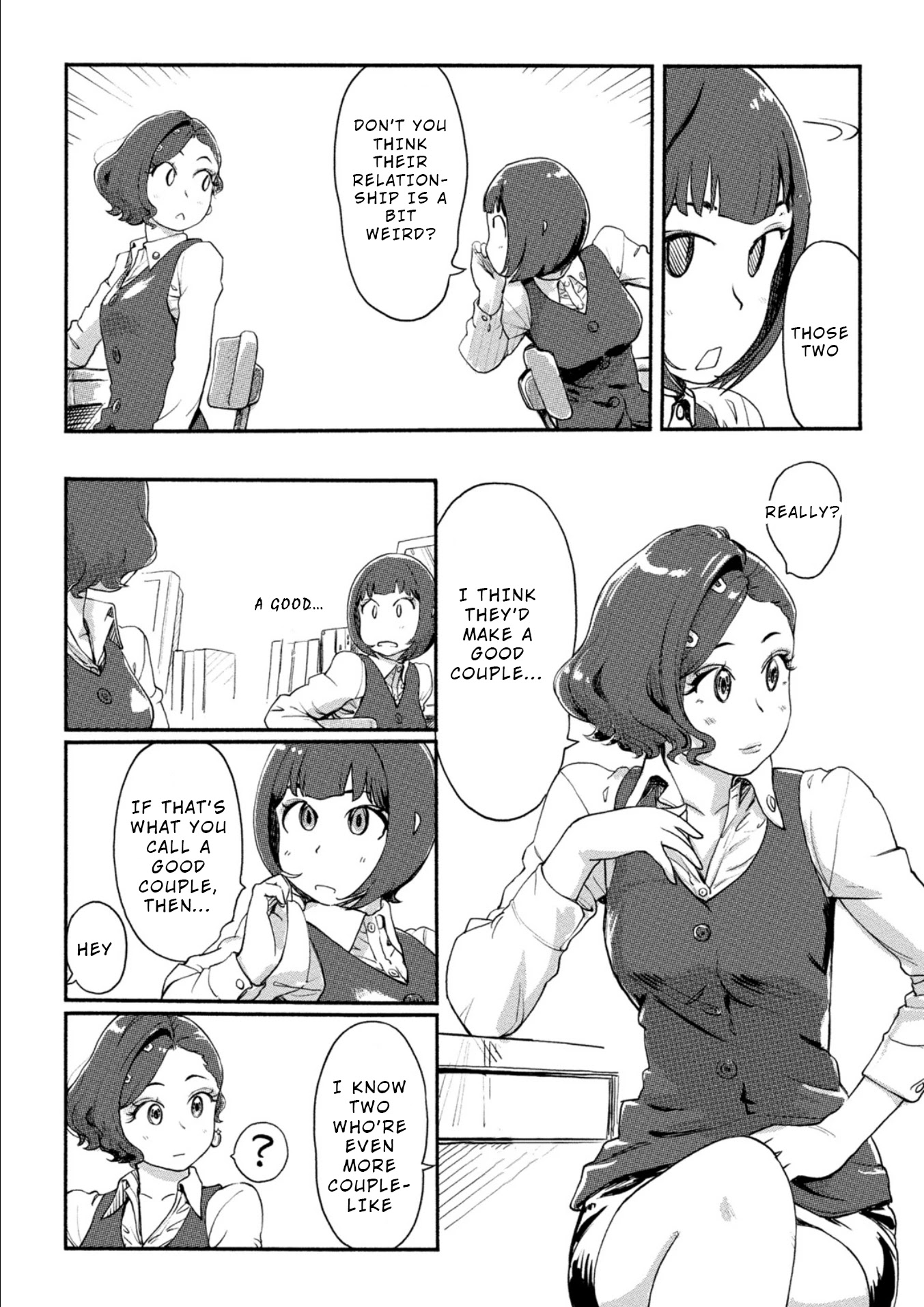 The Chief Kishi Mieko Chapter 19 page 7 - Chapter 19: [task19] Can’t See the Wood for the Trees