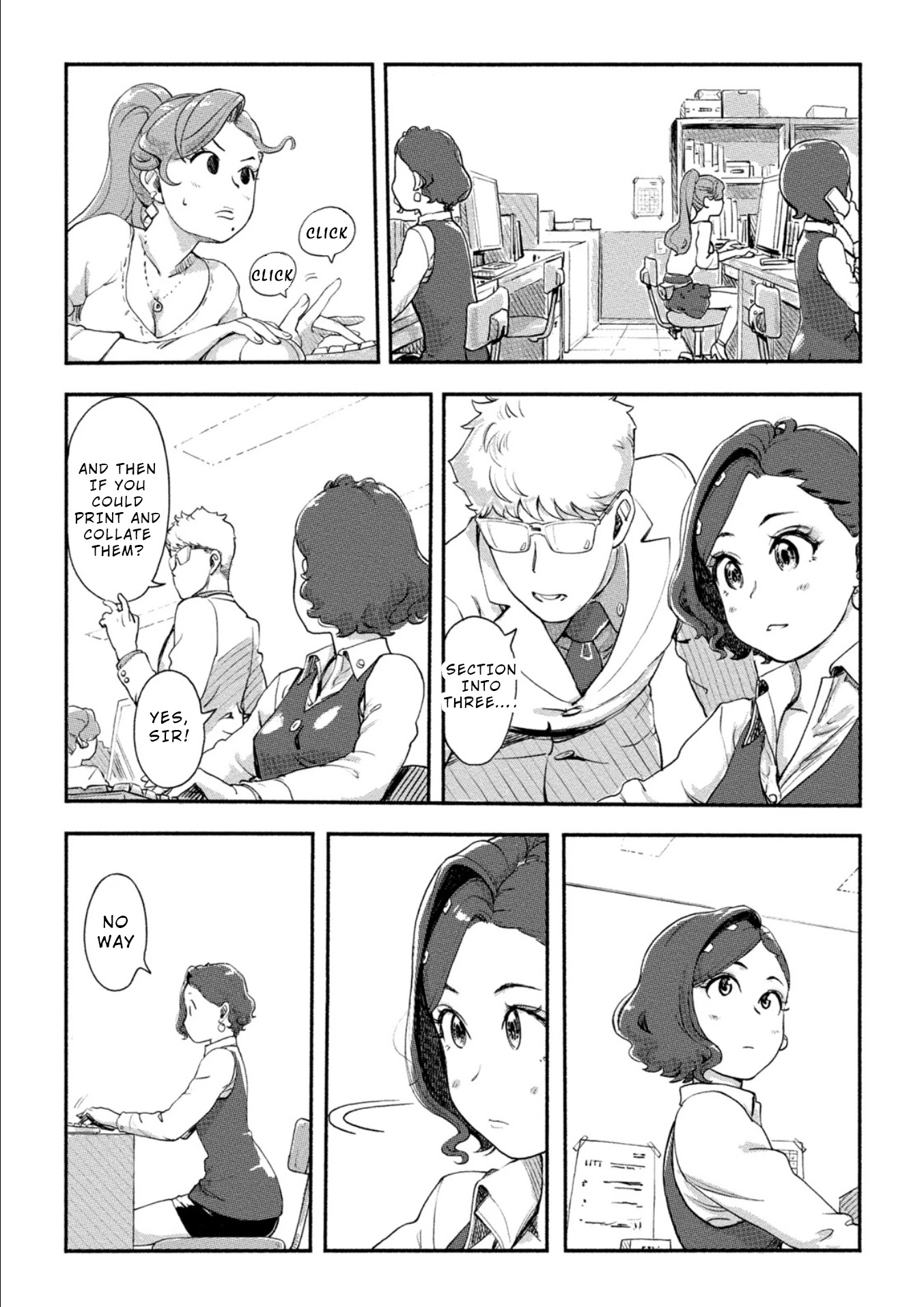 The Chief Kishi Mieko Chapter 19 page 9 - Chapter 19: [task19] Can’t See the Wood for the Trees