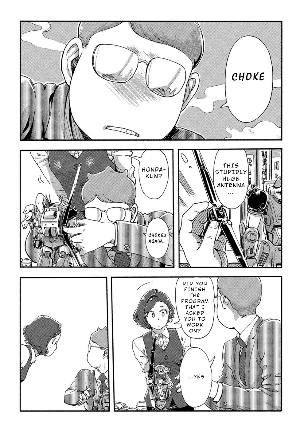 The Chief Kishi Mieko Chapter 20 page 8 - Chapter 20: [task20] Mieko The Insight