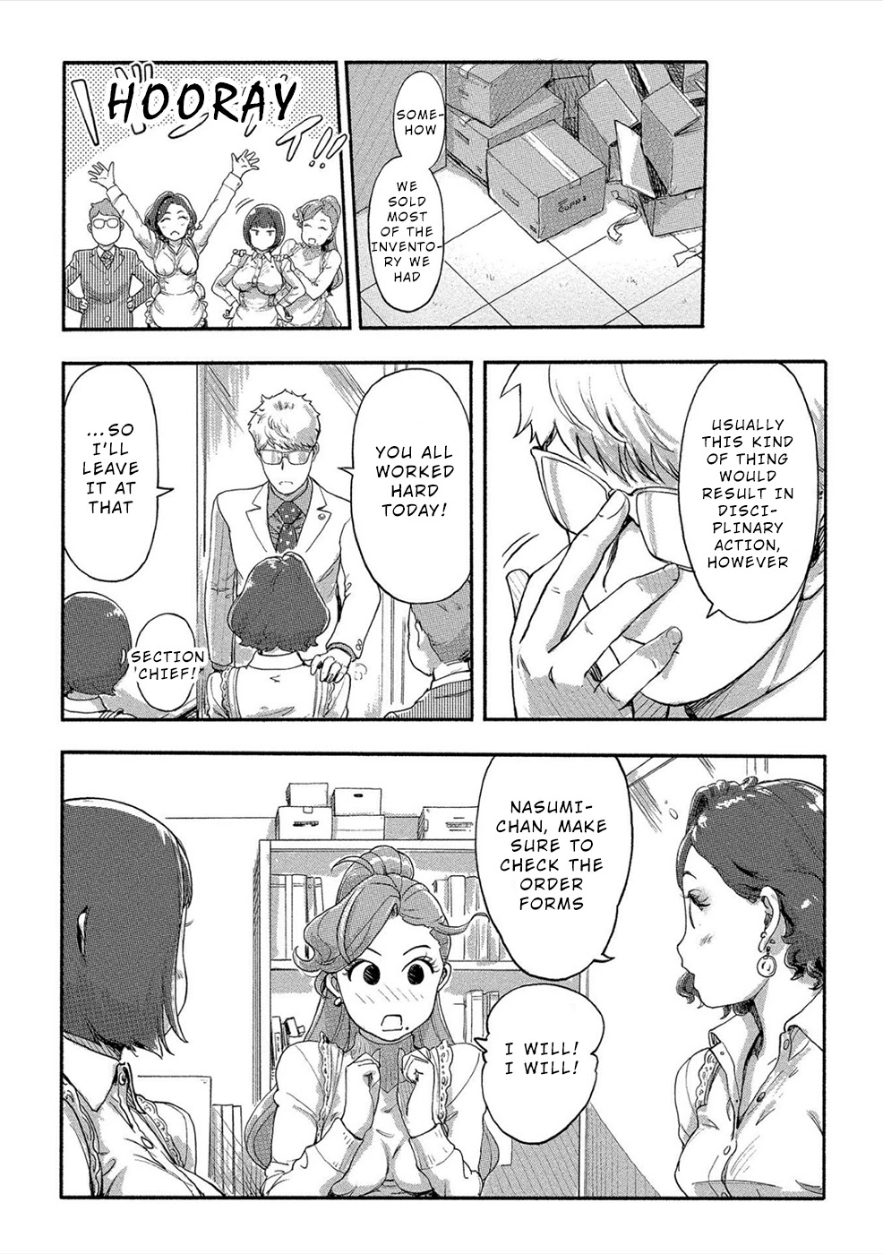 The Chief Kishi Mieko Chapter 21 page 17 - Chapter 21: [task21] Fragrant Section 3