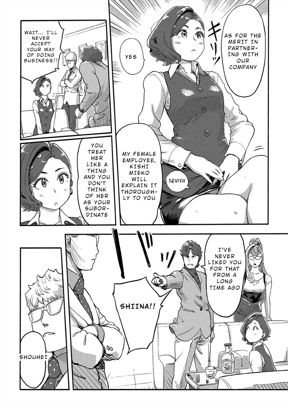 The Chief Kishi Mieko Chapter 26 page 10 - Chapter 26: [task26] Chaos & Order!