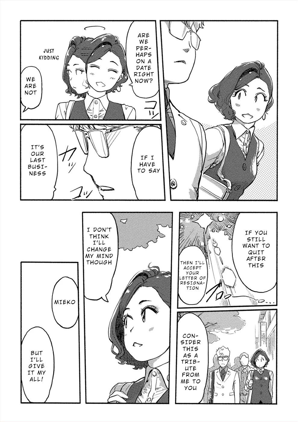 The Chief Kishi Mieko Chapter 26 page 5 - Chapter 26: [task26] Chaos & Order!