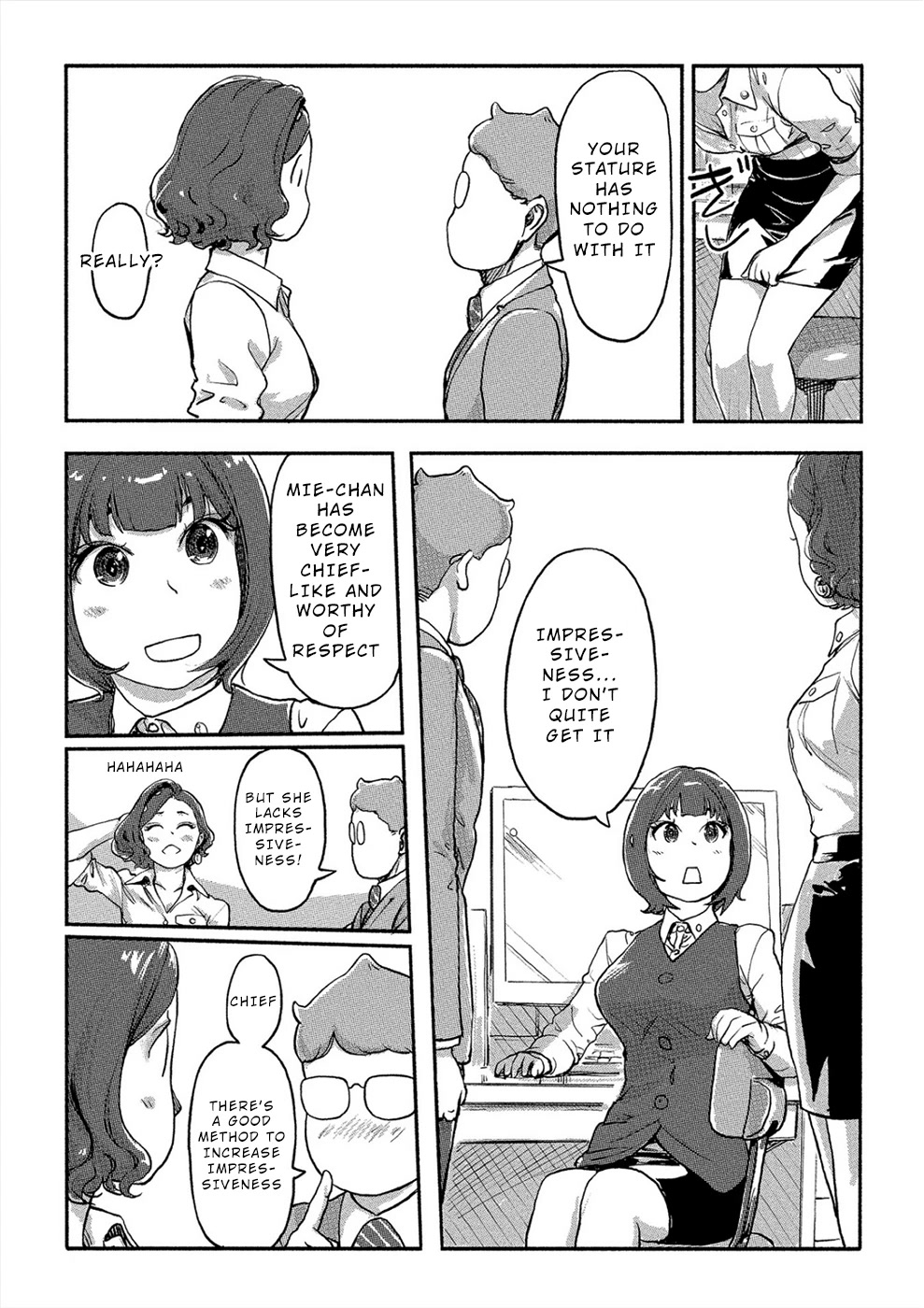 The Chief Kishi Mieko Chapter 28 page 11 - Chapter 28: [task28] Diversity Mieko