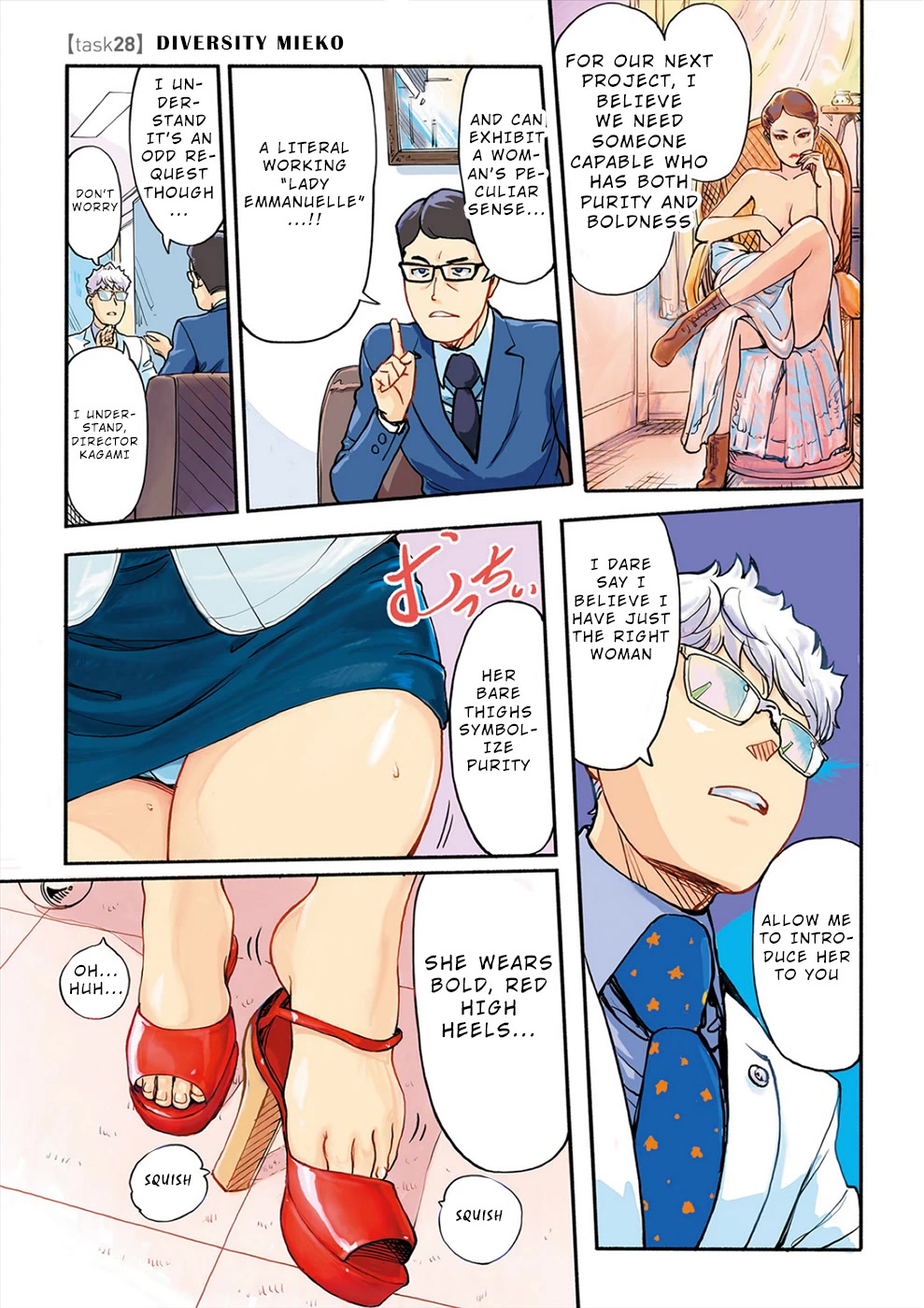 The Chief Kishi Mieko Chapter 28 page 2 - Chapter 28: [task28] Diversity Mieko