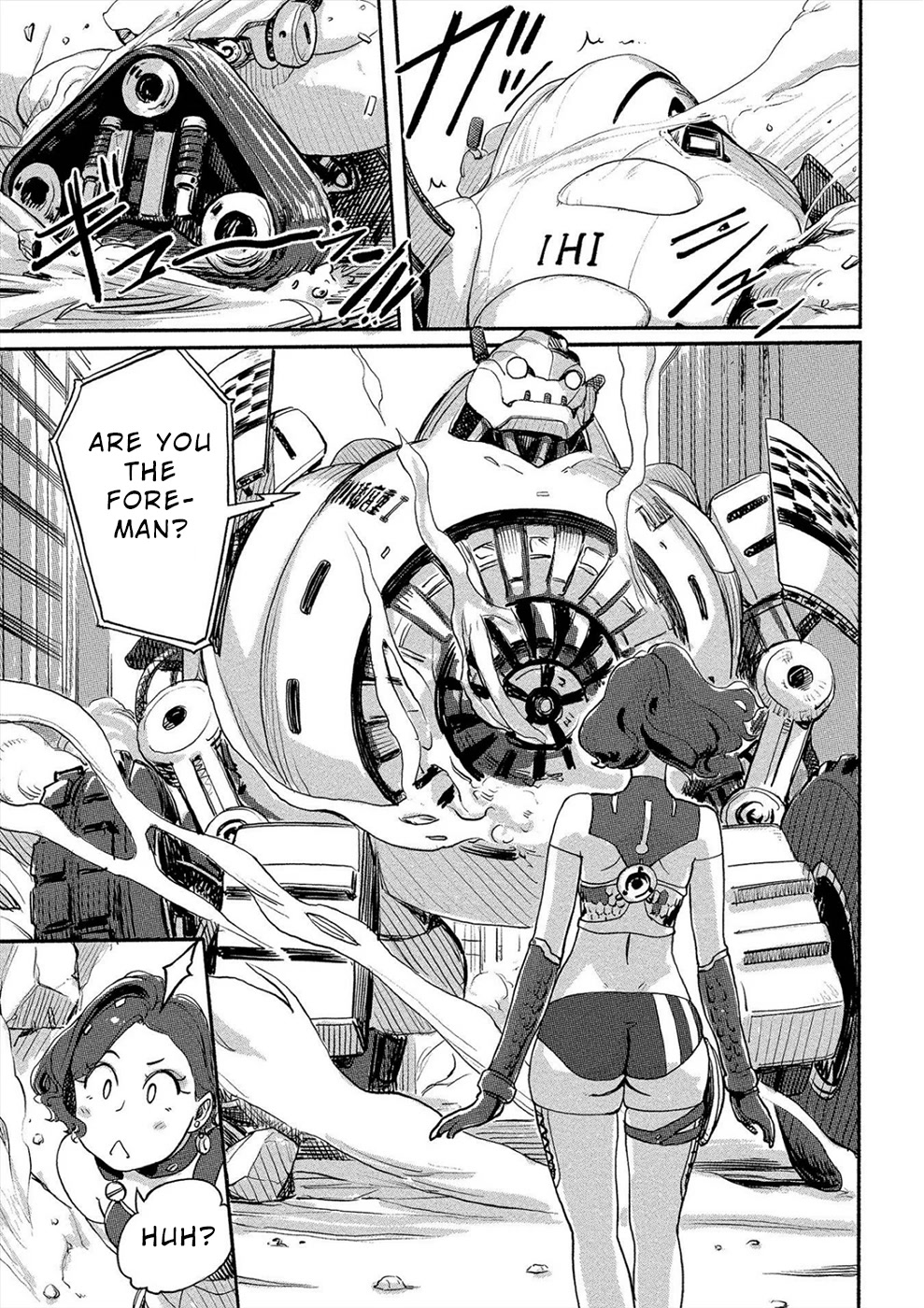 The Chief Kishi Mieko Chapter 29 page 11 - Chapter 29: [task29] Beauty vs Robot!?