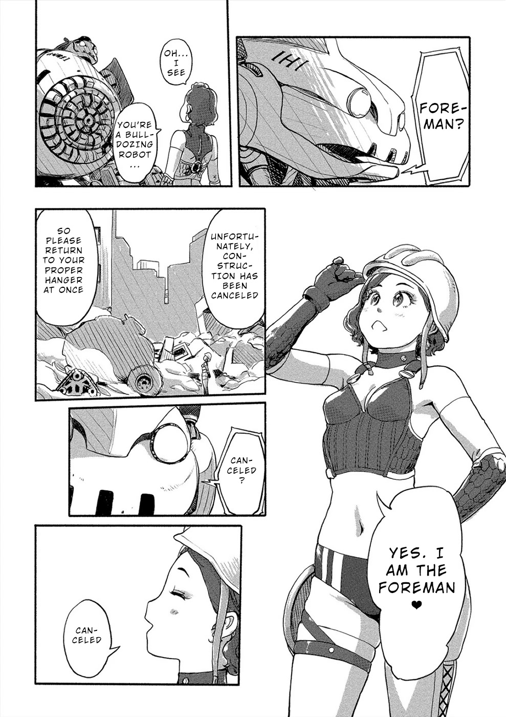 The Chief Kishi Mieko Chapter 29 page 12 - Chapter 29: [task29] Beauty vs Robot!?