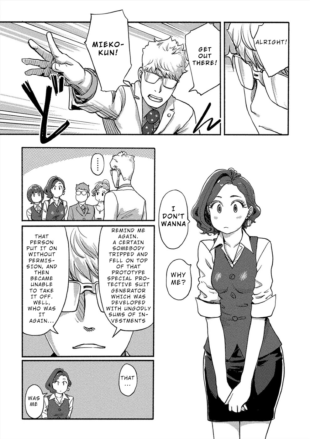 The Chief Kishi Mieko Chapter 29 page 3 - Chapter 29: [task29] Beauty vs Robot!?