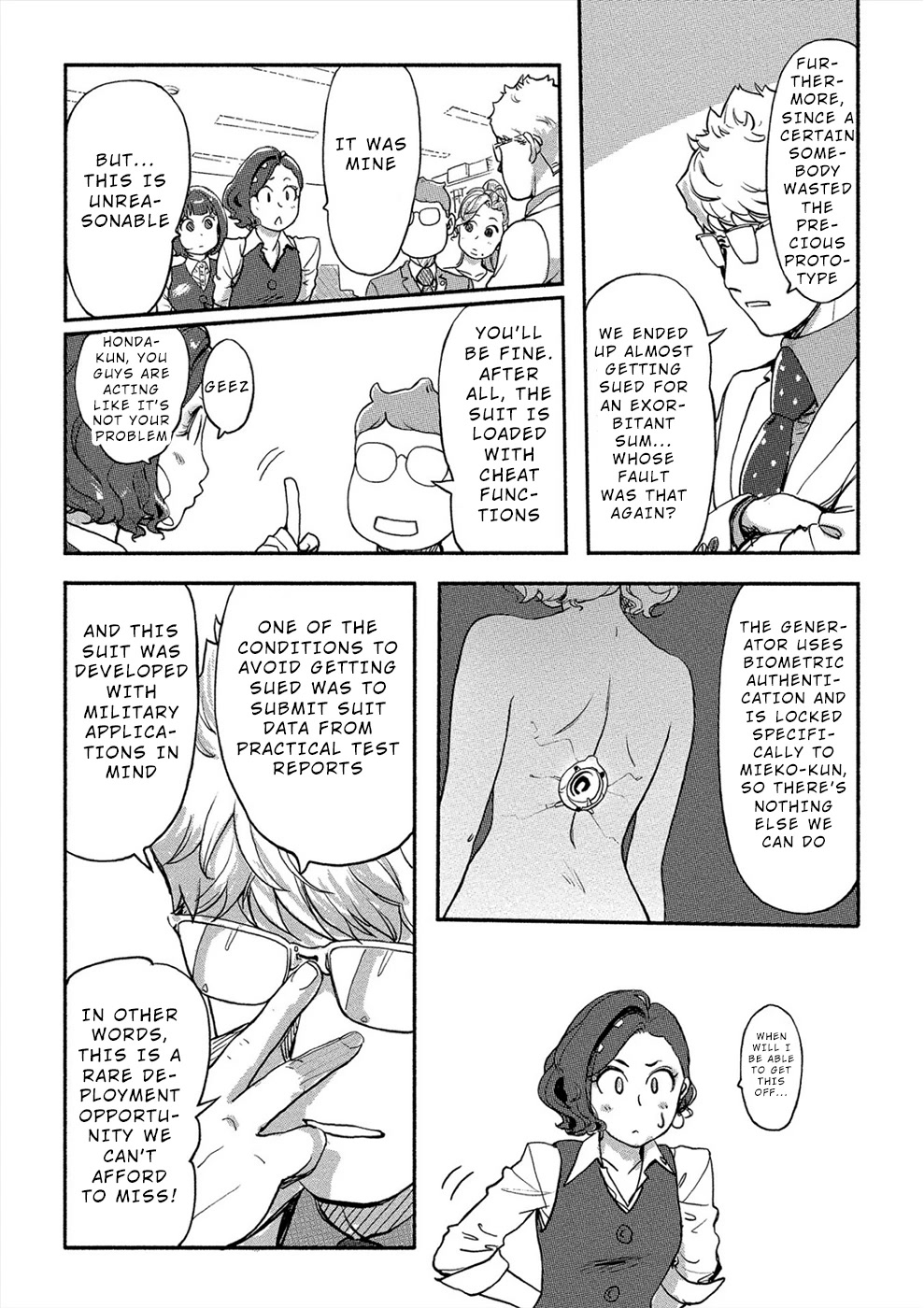 The Chief Kishi Mieko Chapter 29 page 4 - Chapter 29: [task29] Beauty vs Robot!?