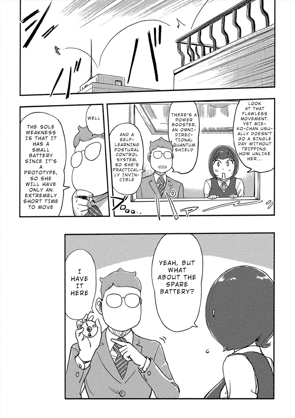 The Chief Kishi Mieko Chapter 29 page 7 - Chapter 29: [task29] Beauty vs Robot!?