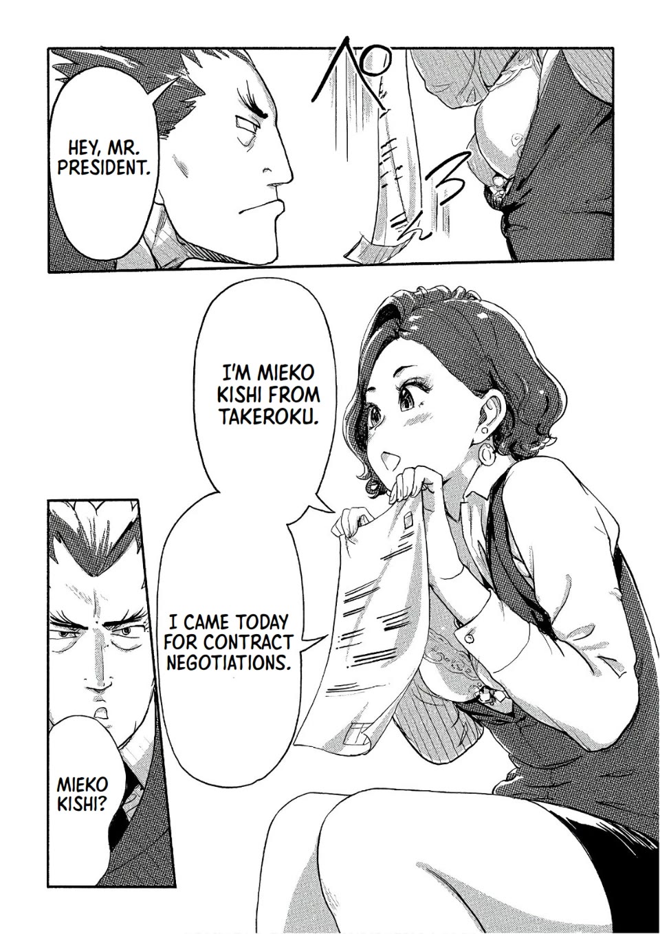 The Chief Kishi Mieko Chapter 30 page 10 - Chapter 30: [task30] Give The CEO A Pink Party!?