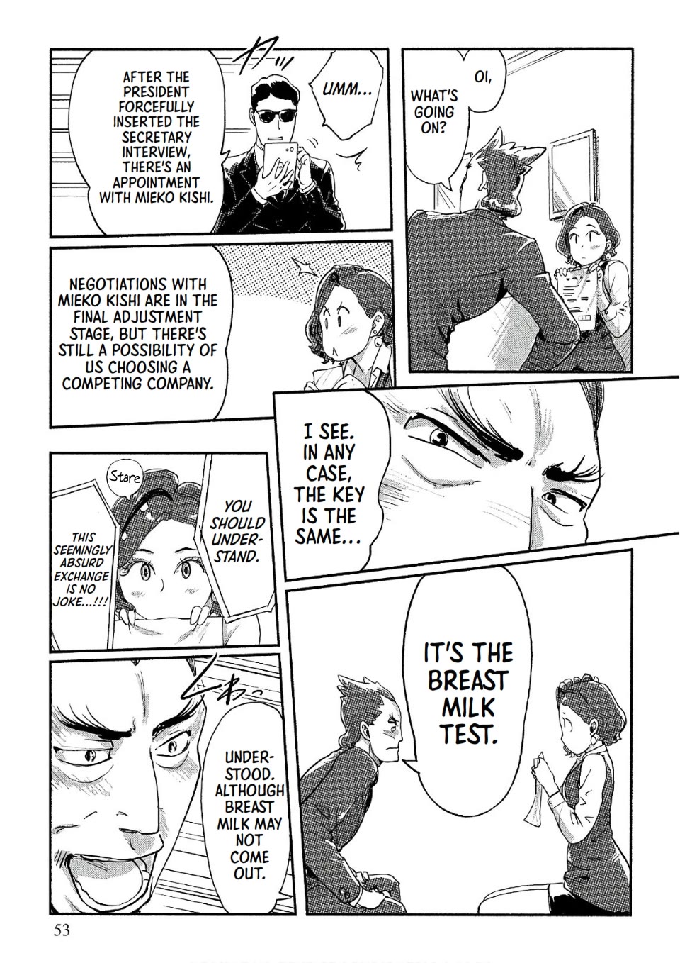 The Chief Kishi Mieko Chapter 30 page 11 - Chapter 30: [task30] Give The CEO A Pink Party!?
