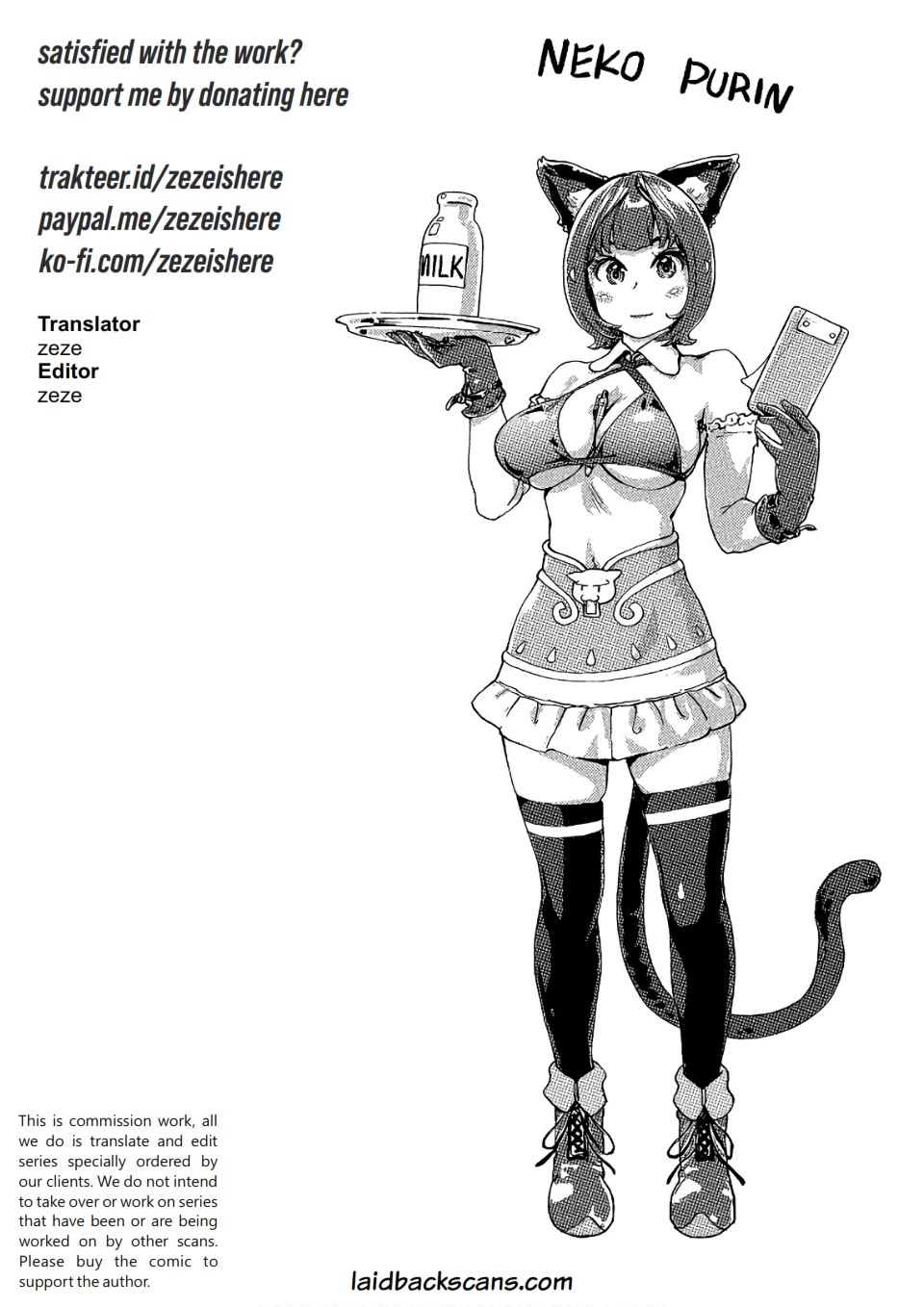 The Chief Kishi Mieko Chapter 32 page 21 - Chapter 32: [task32] Mieko, Cat and Purin