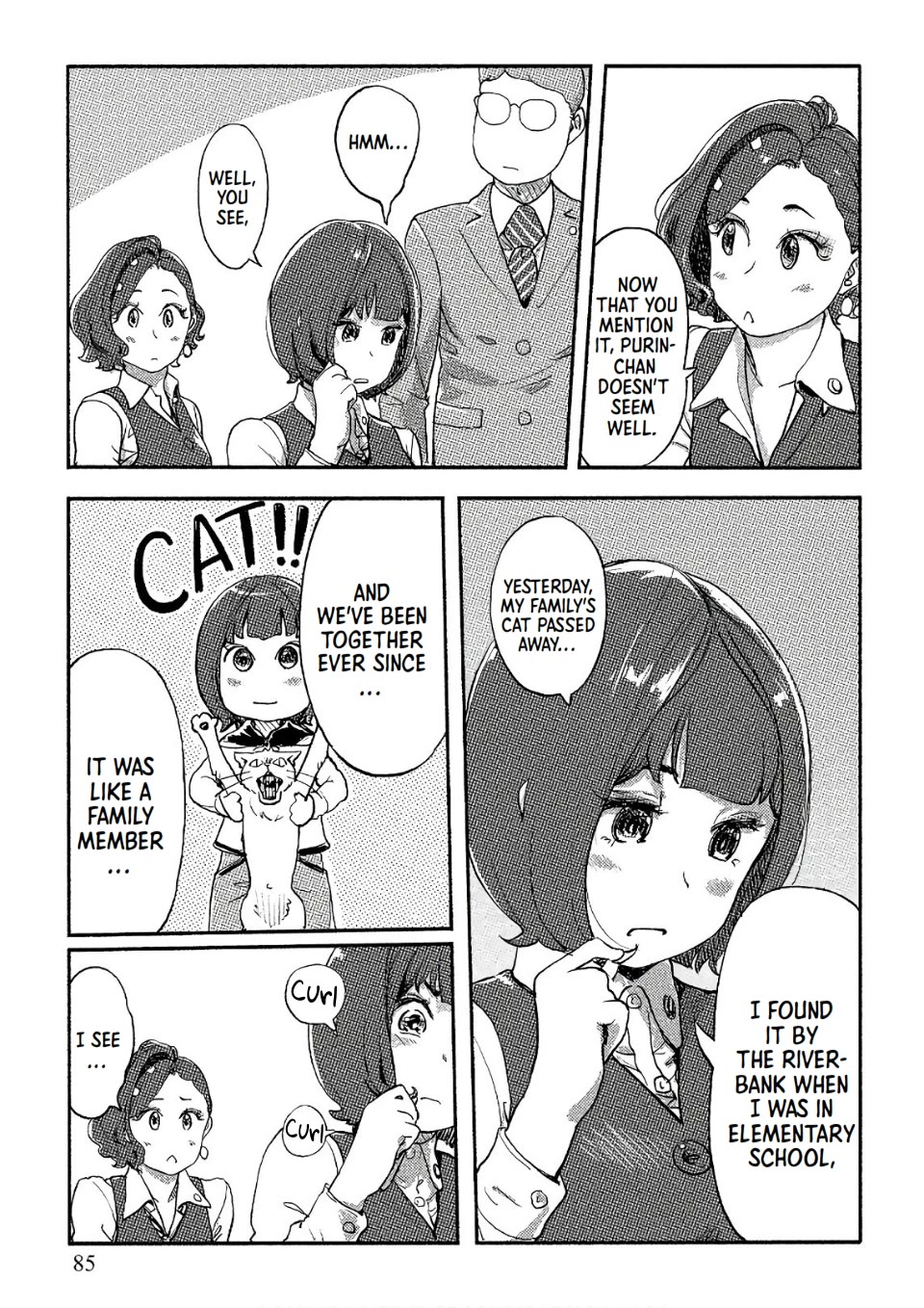The Chief Kishi Mieko Chapter 32 page 3 - Chapter 32: [task32] Mieko, Cat and Purin