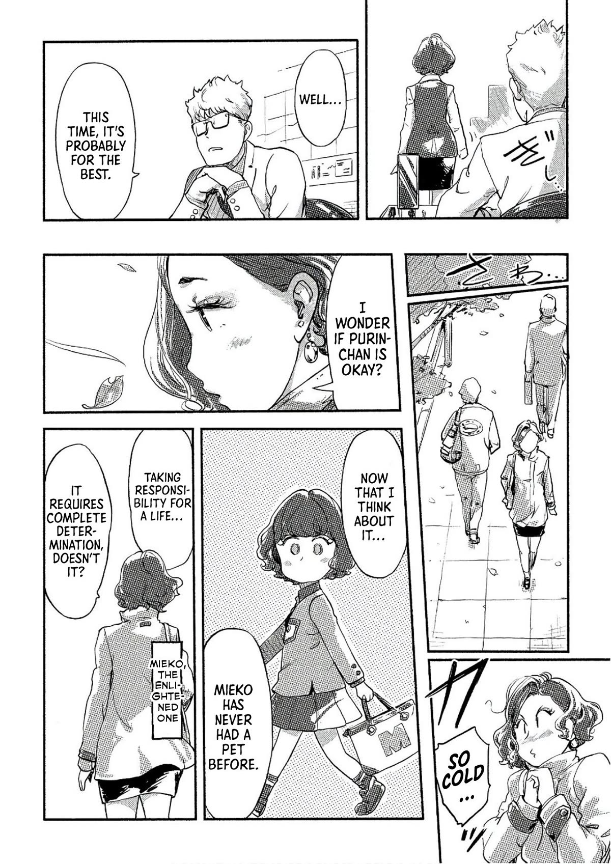 The Chief Kishi Mieko Chapter 32 page 6 - Chapter 32: [task32] Mieko, Cat and Purin