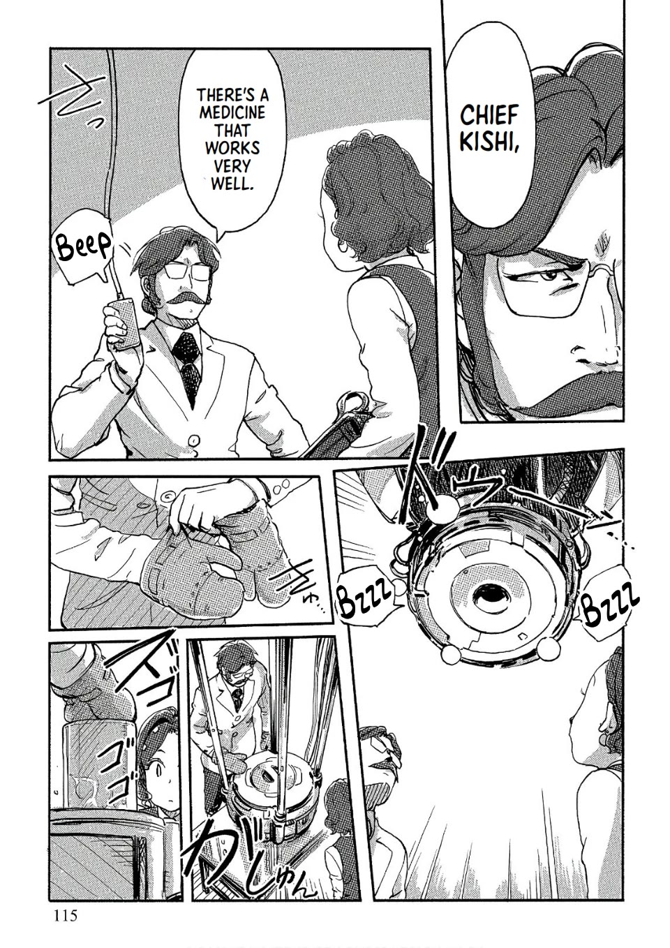 The Chief Kishi Mieko Chapter 33 page 11 - Chapter 33: Be Cautious of Effective Medicines