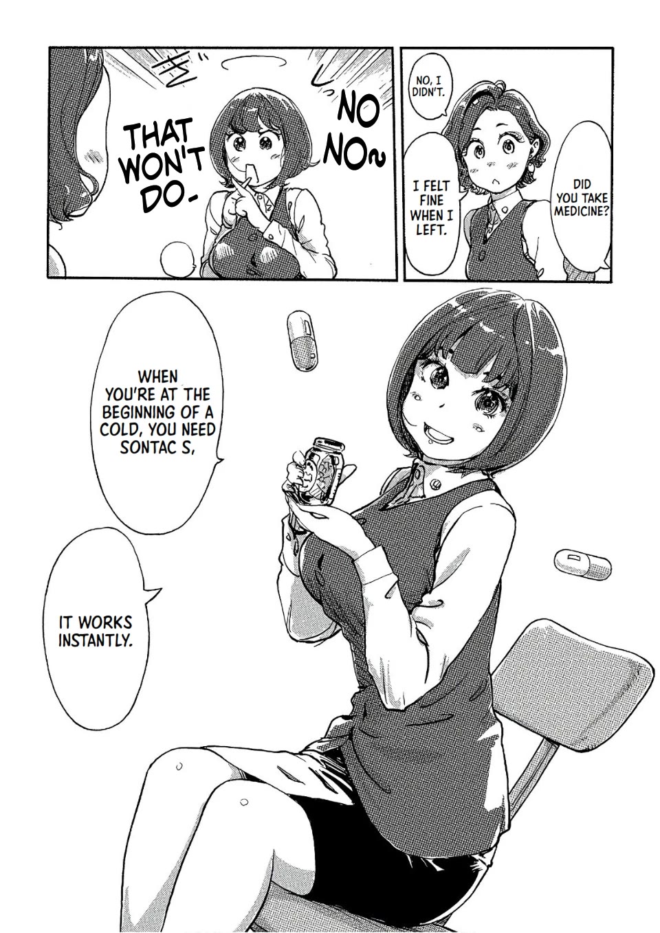 The Chief Kishi Mieko Chapter 33 page 4 - Chapter 33: Be Cautious of Effective Medicines