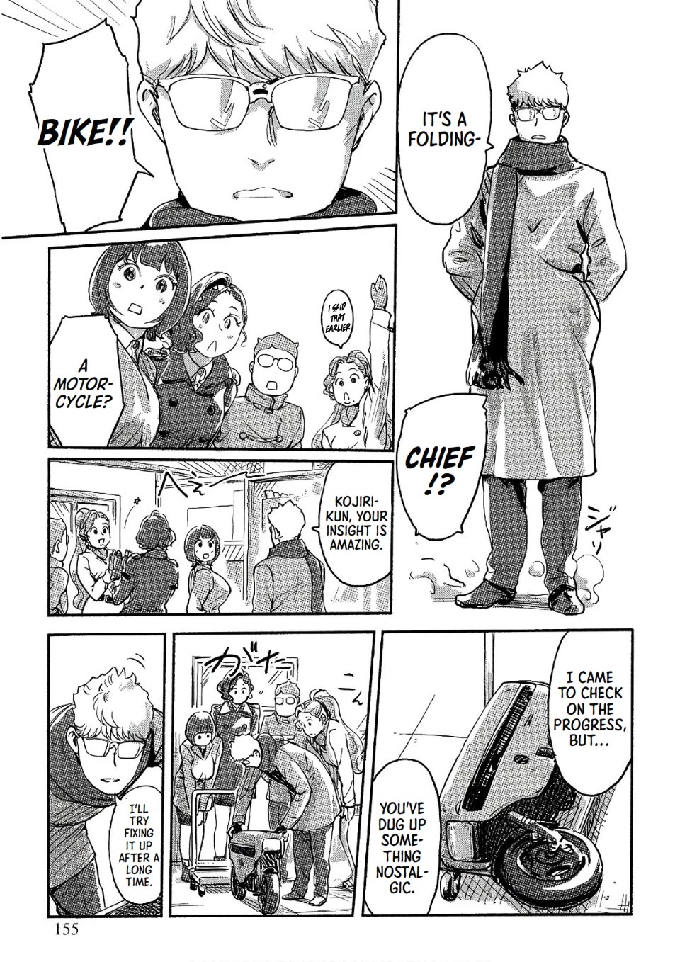The Chief Kishi Mieko Chapter 35 page 11 - Chapter 35: Wild Speed Mieko