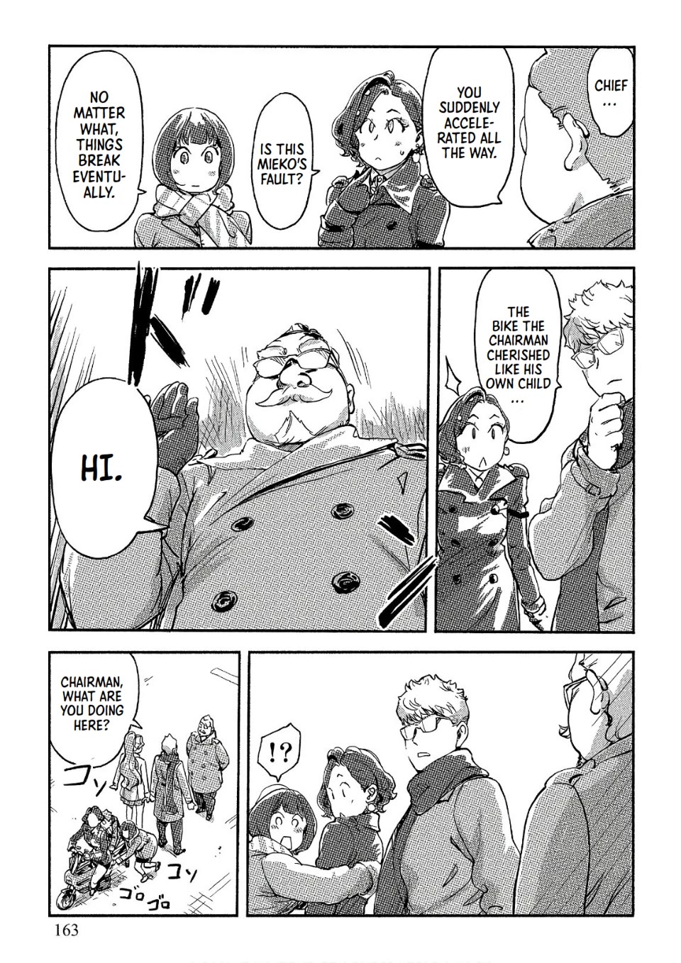The Chief Kishi Mieko Chapter 35 page 19 - Chapter 35: Wild Speed Mieko