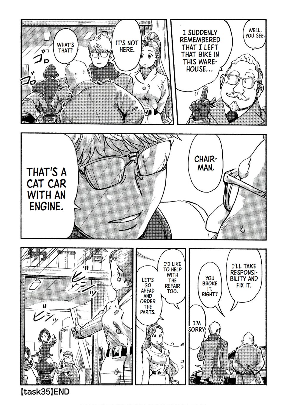 The Chief Kishi Mieko Chapter 35 page 20 - Chapter 35: Wild Speed Mieko