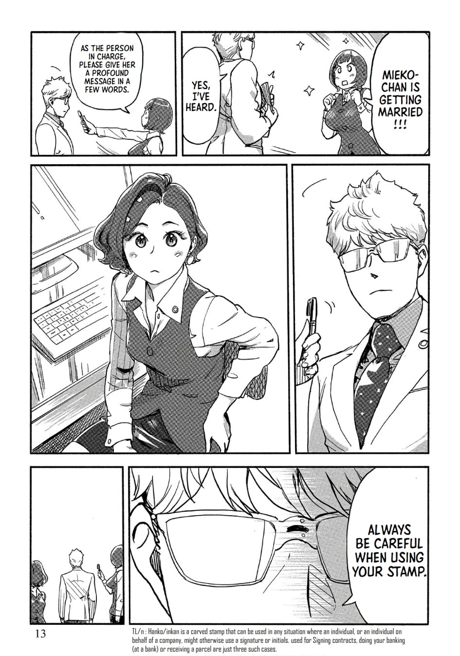 The Chief Kishi Mieko Chapter 36 page 12 - Chapter 36: Storm of Spring