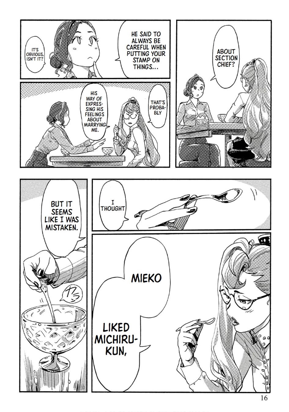The Chief Kishi Mieko Chapter 36 page 15 - Chapter 36: Storm of Spring