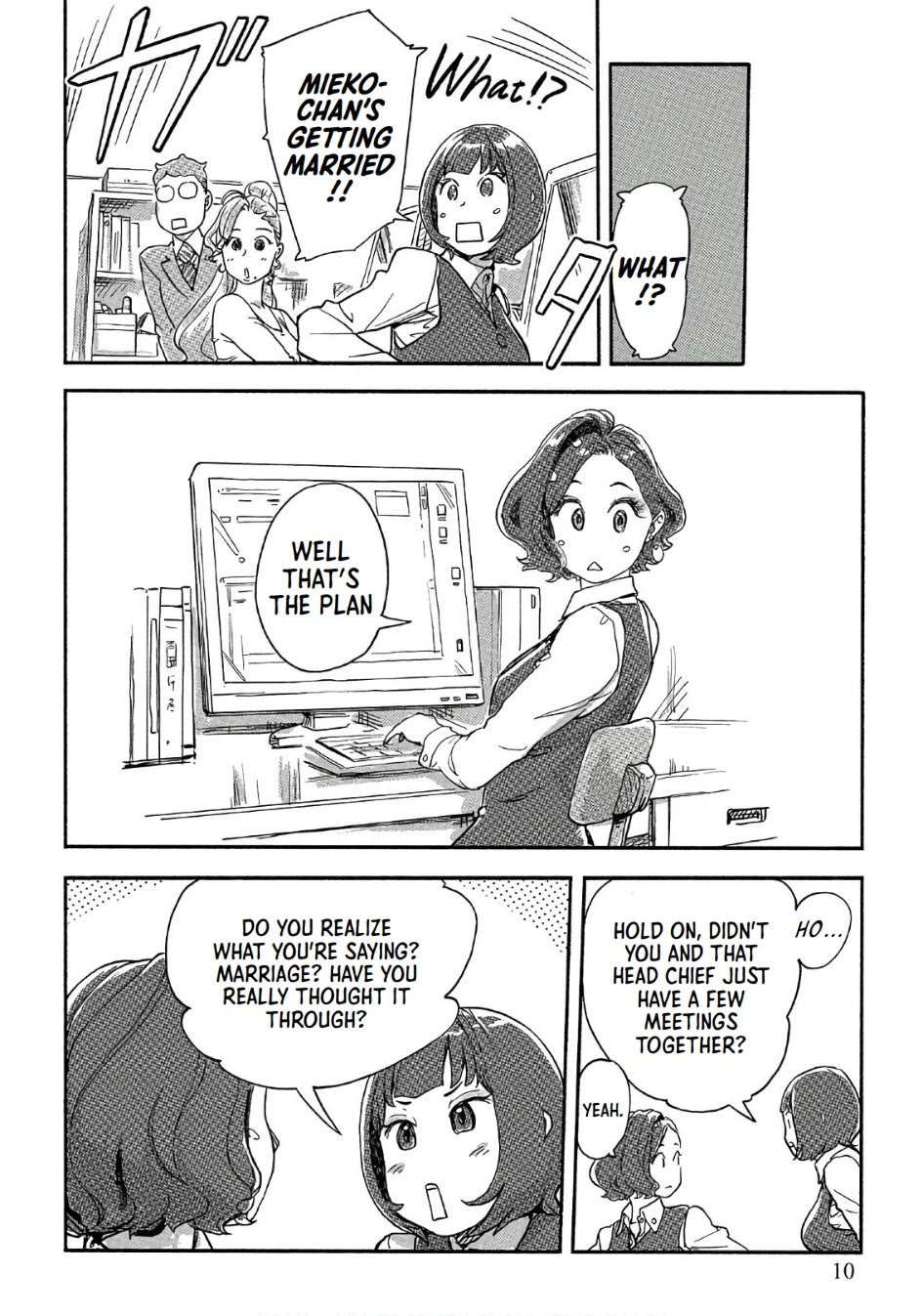 The Chief Kishi Mieko Chapter 36 page 9 - Chapter 36: Storm of Spring