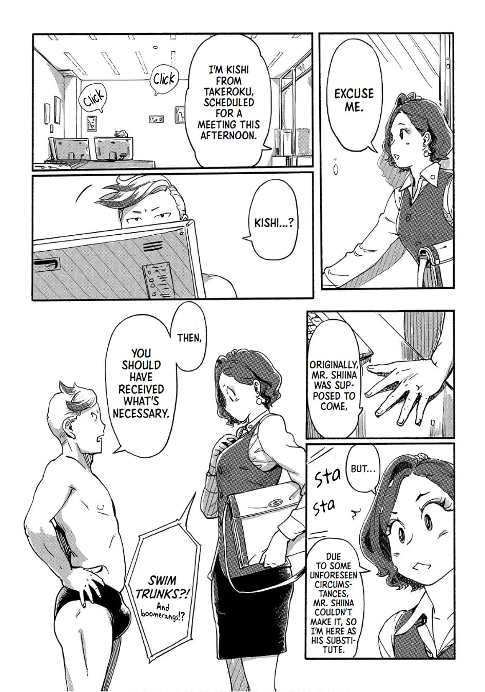 The Chief Kishi Mieko Chapter 38 page 13 - Chapter 38: Purin à la mode
