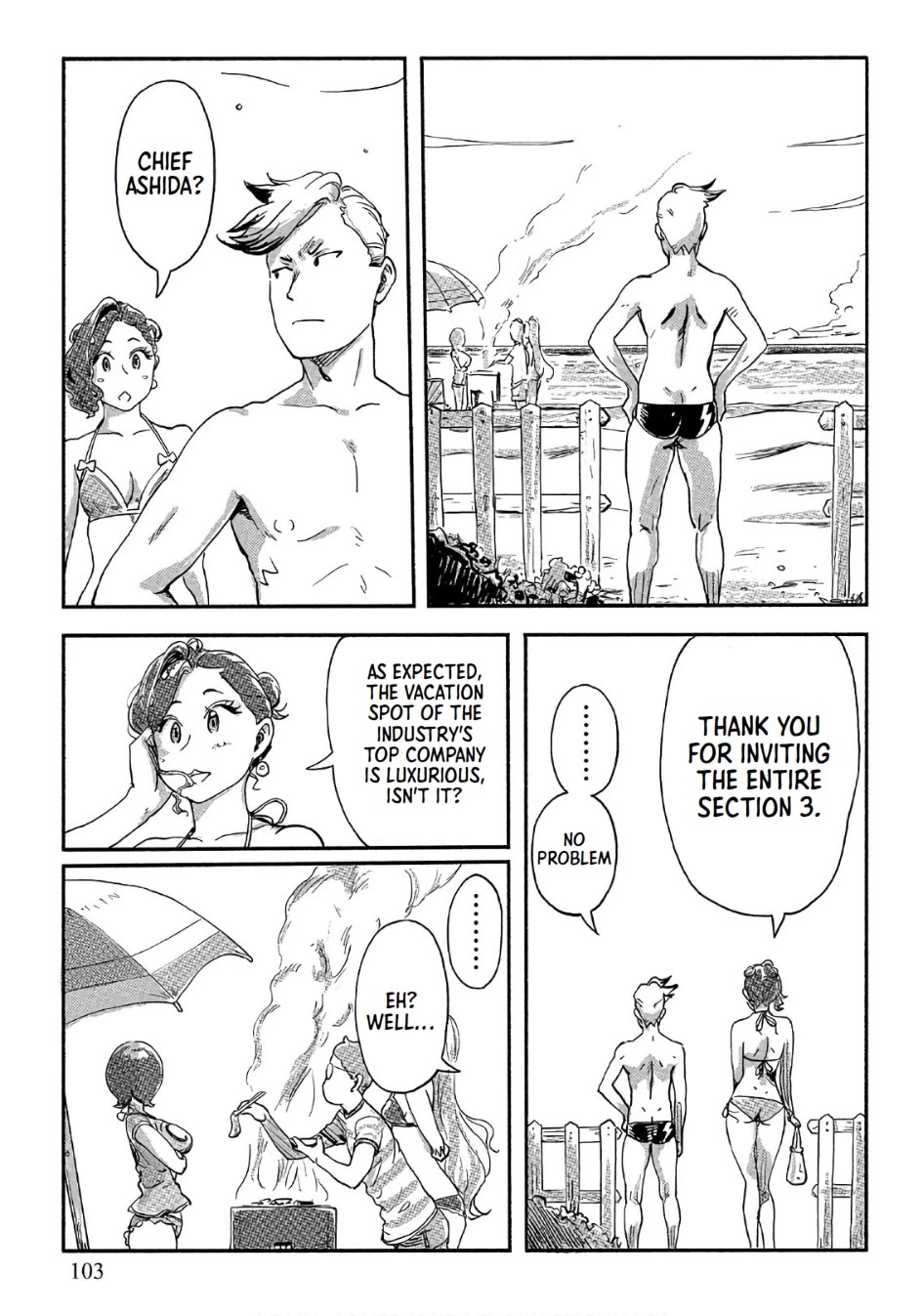 The Chief Kishi Mieko Chapter 39 page 22 - Chapter 39: Carried Away In A Hot Air Balloon