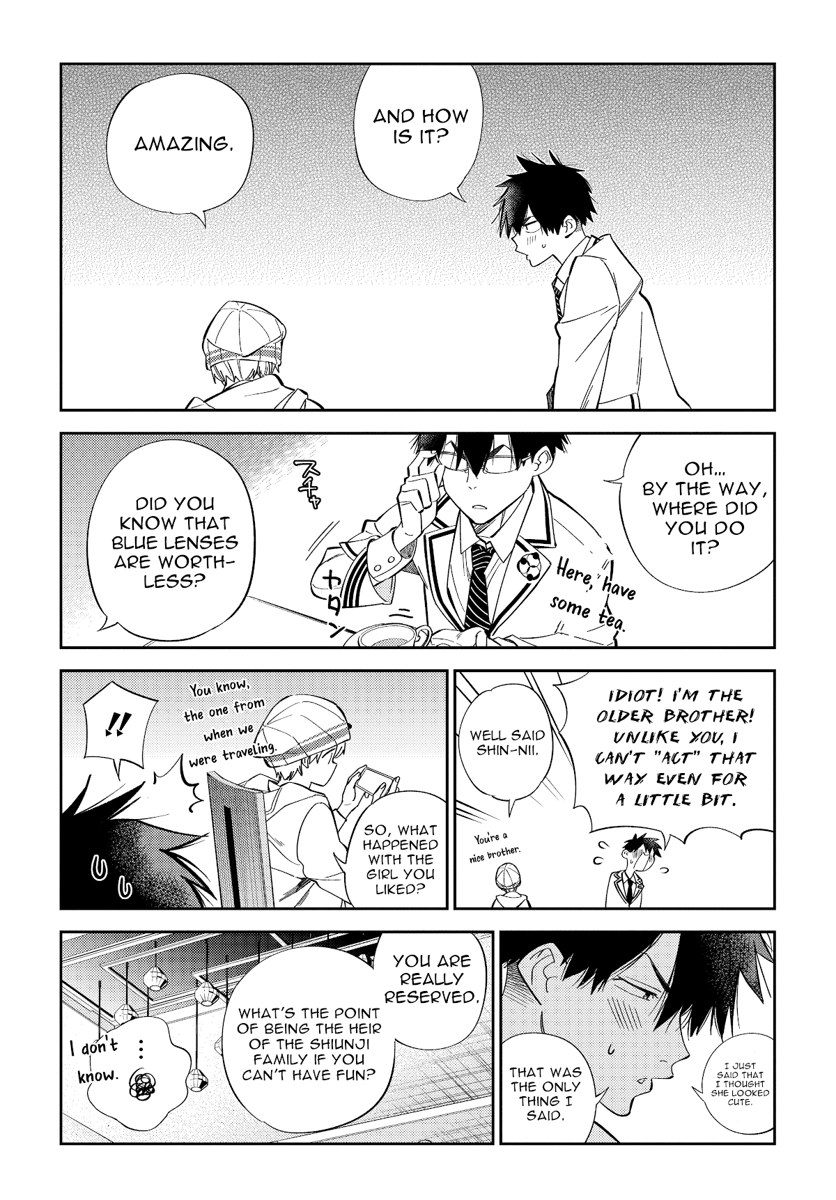 The Children of Shiunji Family Chapter 1 page 7 - Chapter 1: The secret of the Shiunji family