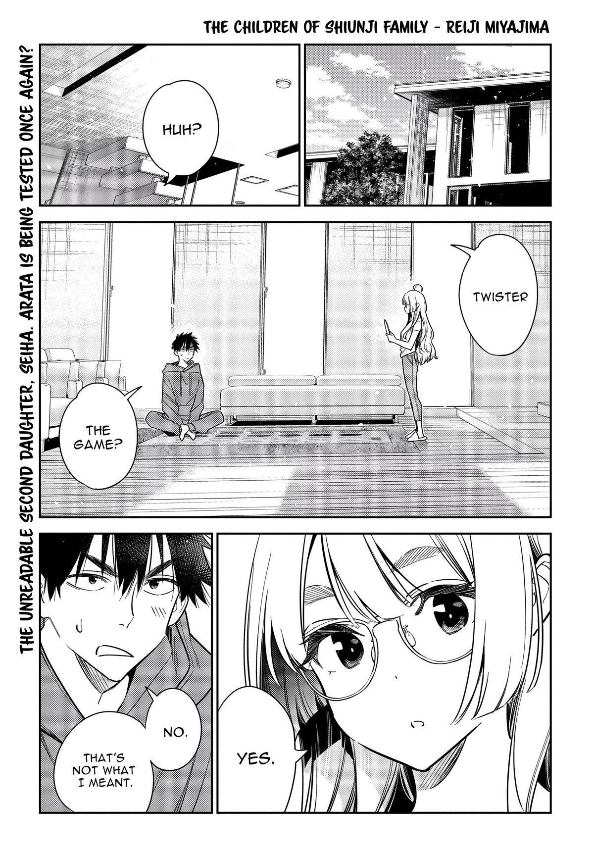 The Children of Shiunji Family Chapter 11 page 2 - Chapter 11: Twister Seiha