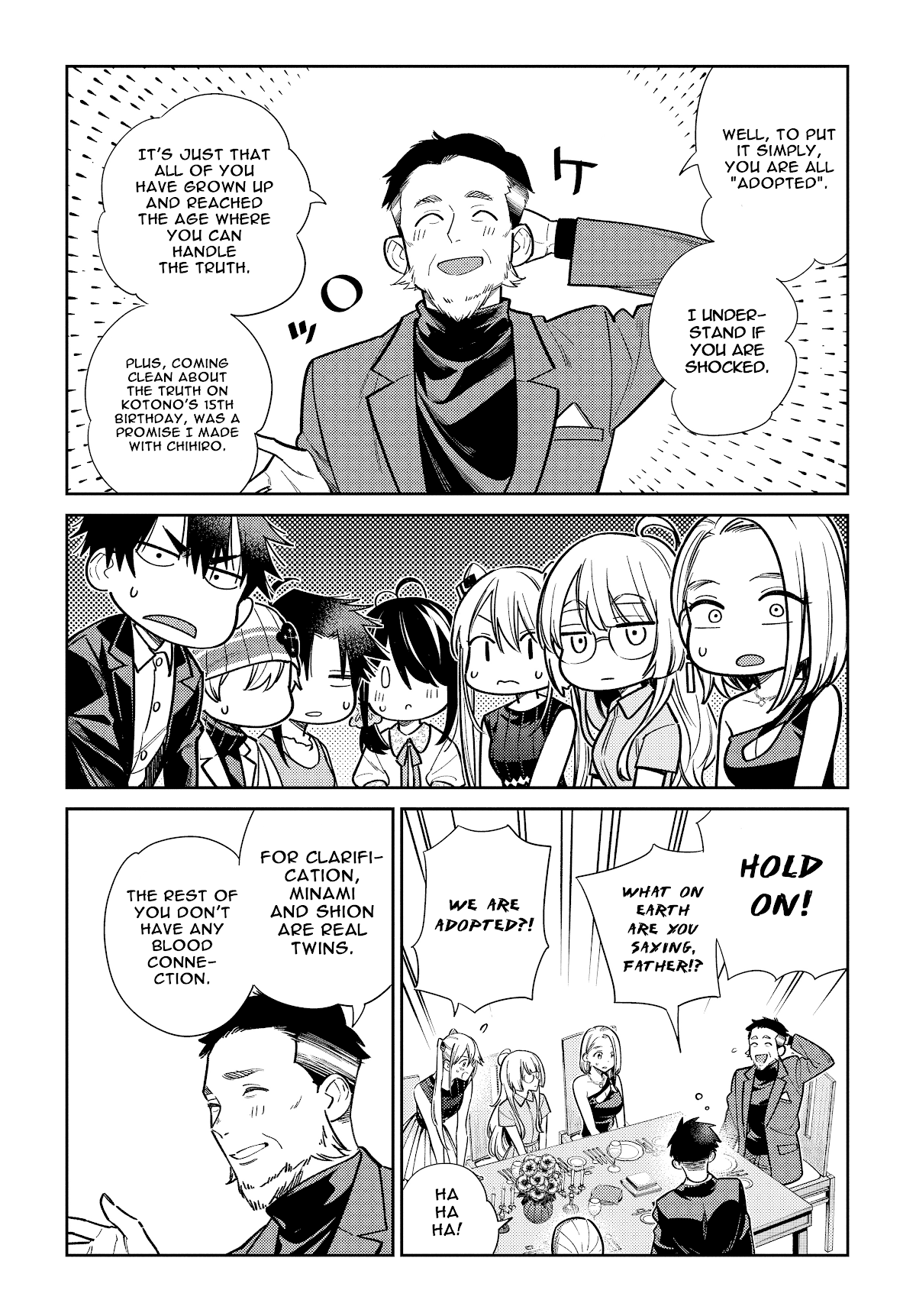 The Children of Shiunji Family Chapter 2 page 6 - Chapter 2: The Change Between Siblings