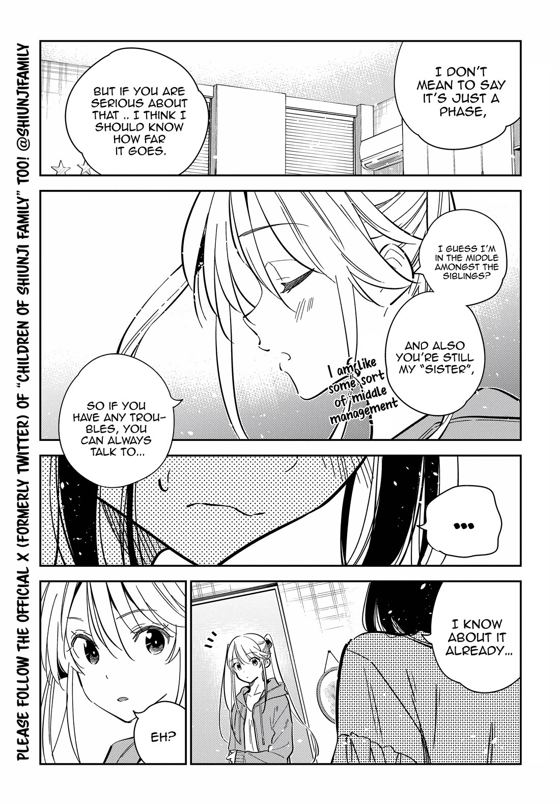 The Children of Shiunji Family Chapter 21 page 7 - Chapter 21: The Youngest Sister's Desire