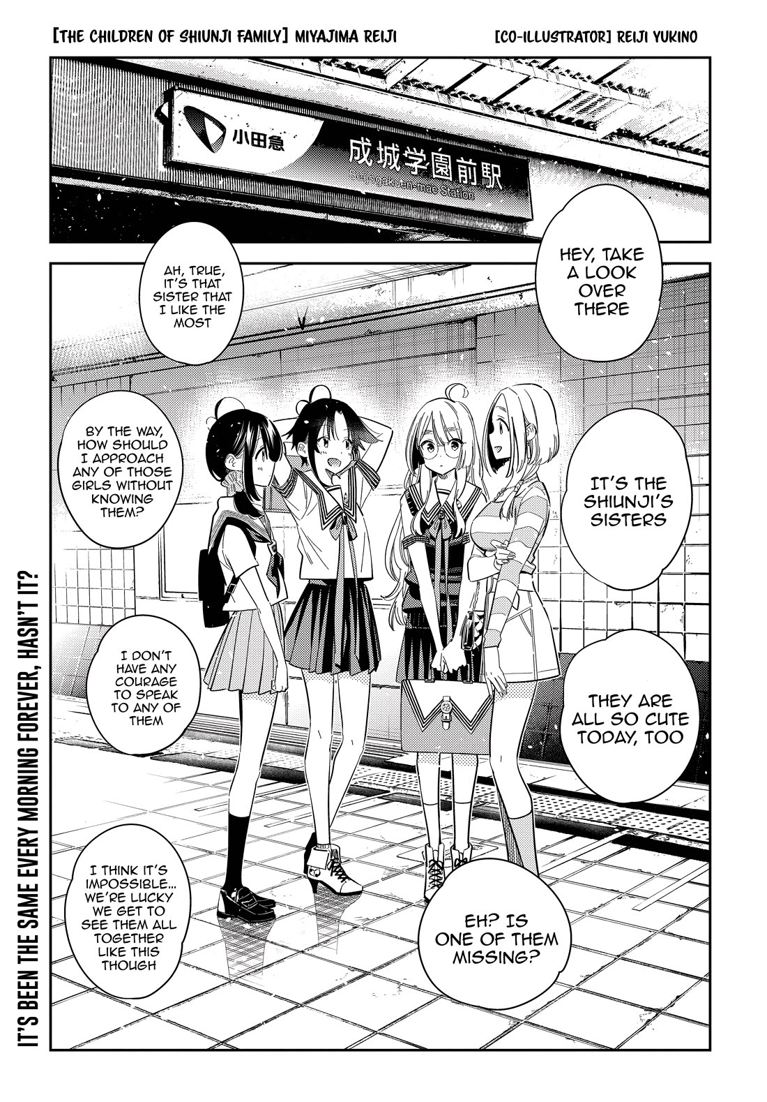 The Children of Shiunji Family Chapter 22 page 2 - Chapter 22: The Twin's Disappearance