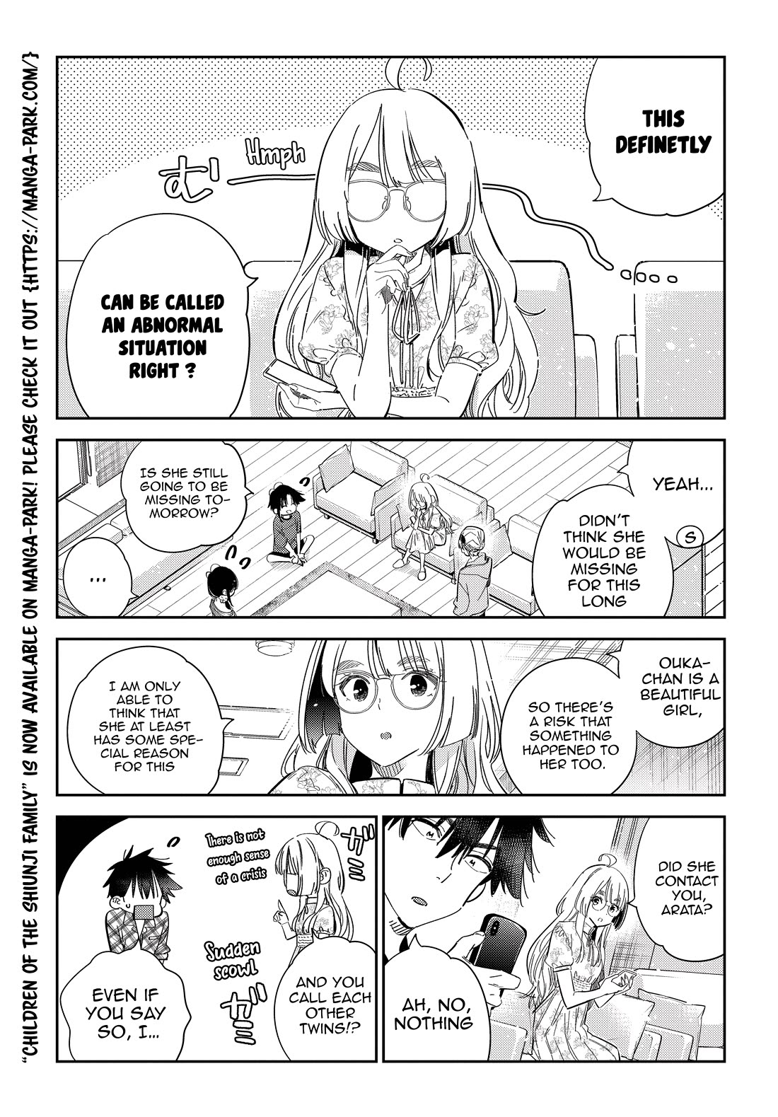 The Children of Shiunji Family Chapter 22 page 7 - Chapter 22: The Twin's Disappearance
