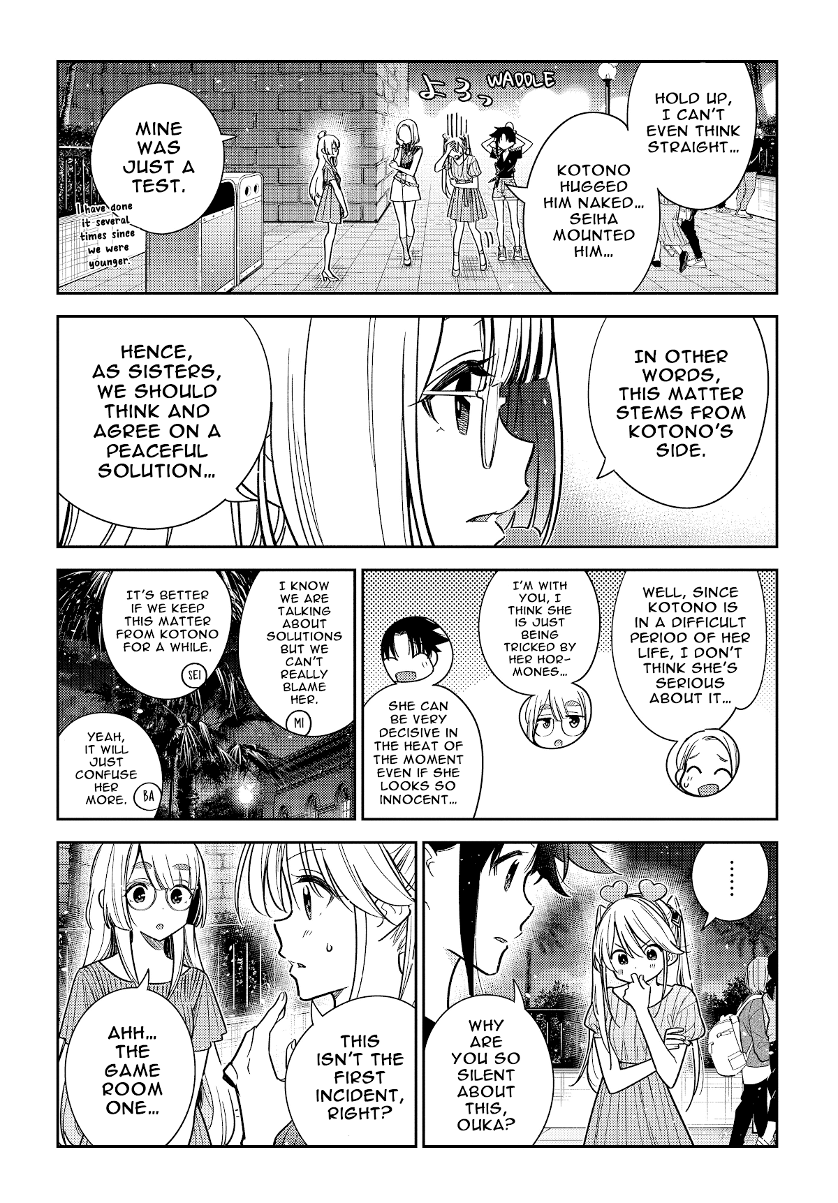 The Children of Shiunji Family Chapter 7 page 7 - Chapter 7: The Confession of the Third Daughter