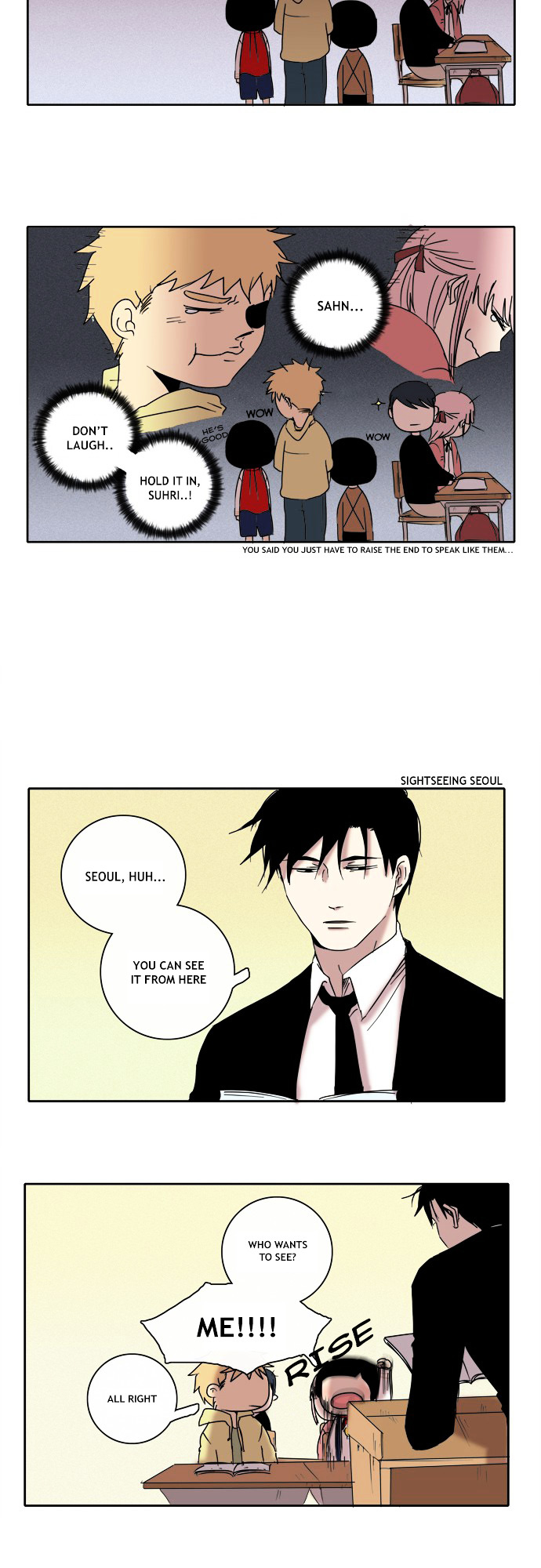 The Children's Teacher, Mr. Kwon Chapter 19 page 6 - Chapter 19 : The Unknown Place [with BGM]